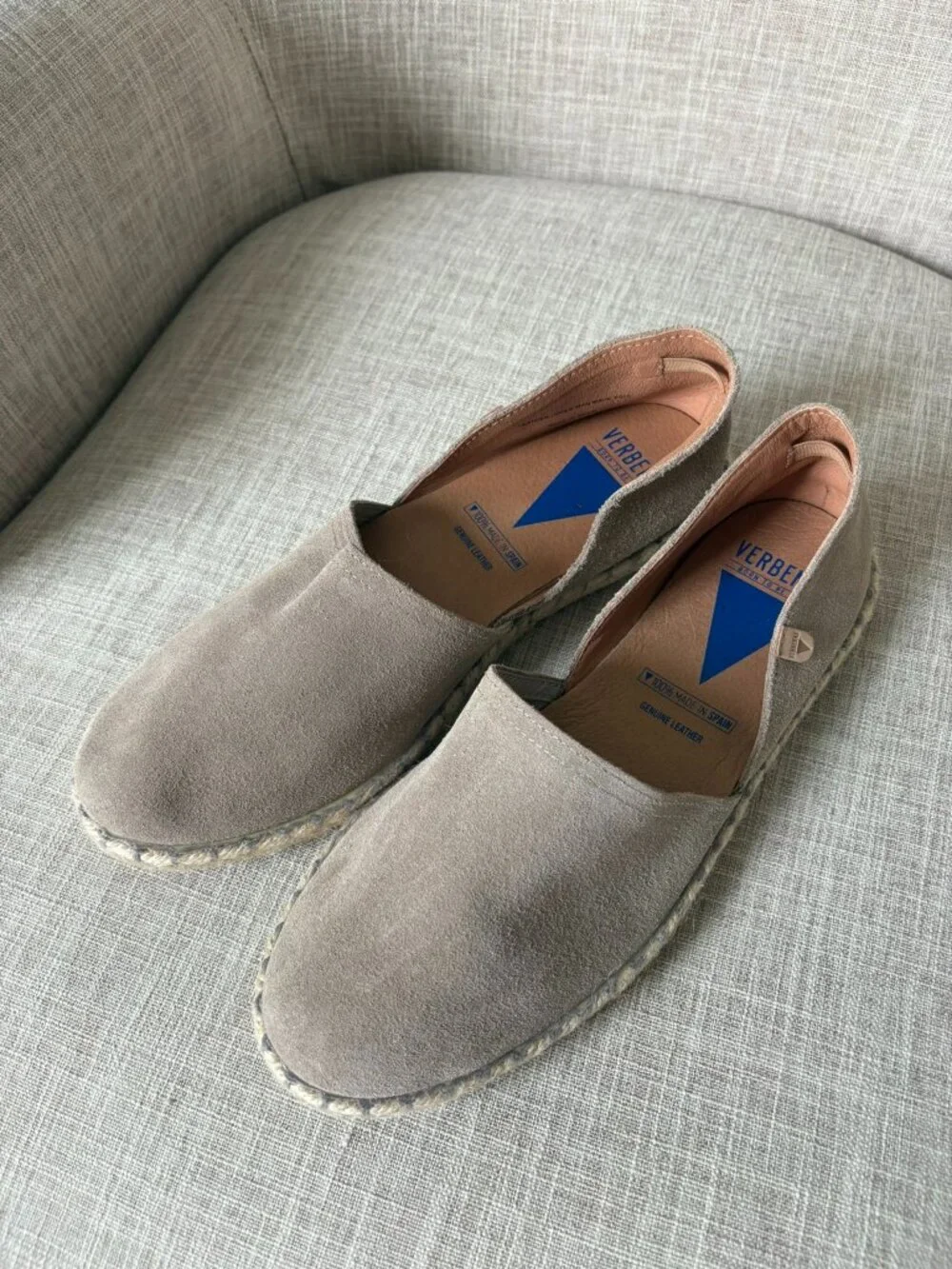 Verbenas Carmen Serraje flat espadrilles